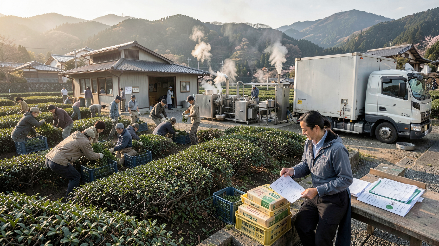 抹茶ブームでてん茶価格が2倍超に、日本の供給制約と企業が備える調達戦略、輸出拡大の死角